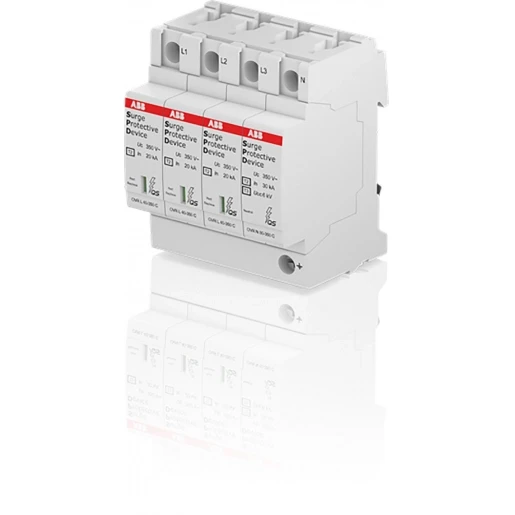 ABB Overspanningsbeveiliging Type 2 3P+N Cardridge vervangbaar