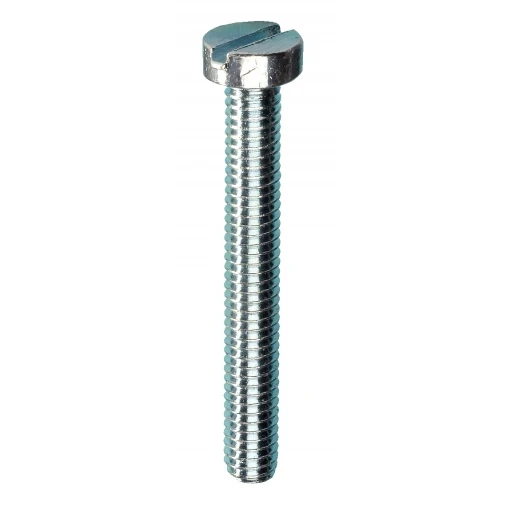 JMV metaalschroef M4 Cilinderkop Schroefgleuf zink 9400410