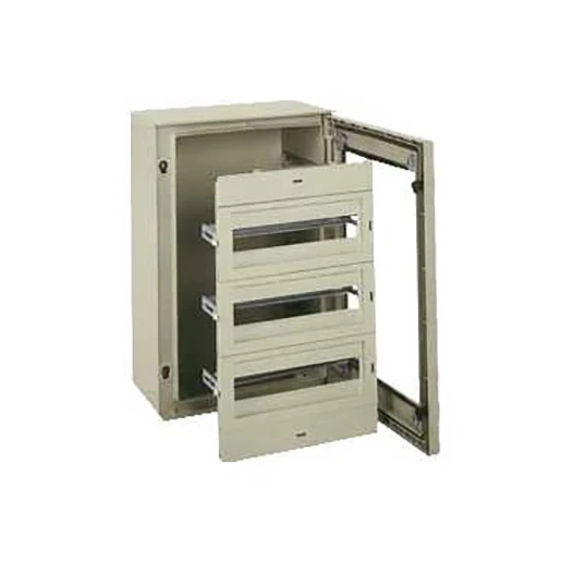 Sarel Spacial Inbouwunit leeg PLM64 3 DIN-rails 16 Modules NSYDLA48PG