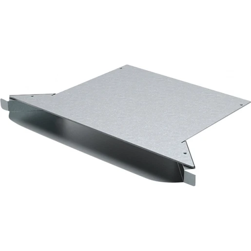 HPL hoekstuk / aftakstuk (voor open vloergootsysteem) 388x431x40mm 872.2550