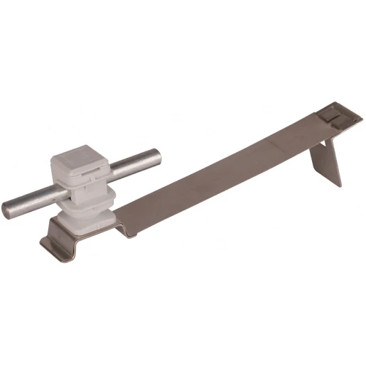 Dehn Roof con.hol.flexisnap stst/pl.grey h 16mm rd 8mm w.brace f.inter
