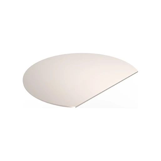 HPL toplaag / opvulset geborsteld rvs kunststof ø160 deksel RVS 5mm 705.0020-9