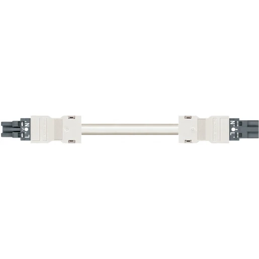Wago SERIE 771 Patchkabel gebouwinstallatie 2p Contrastekker (female) Stekker 2000mm