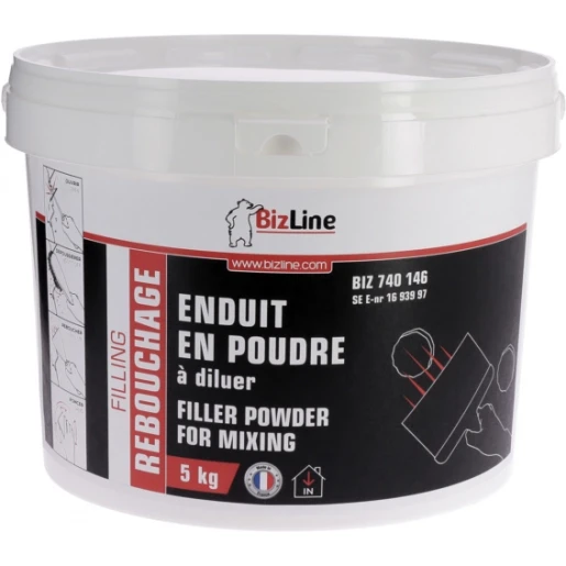 Bizline vulmiddel/plamuur Poeder 740146 NE