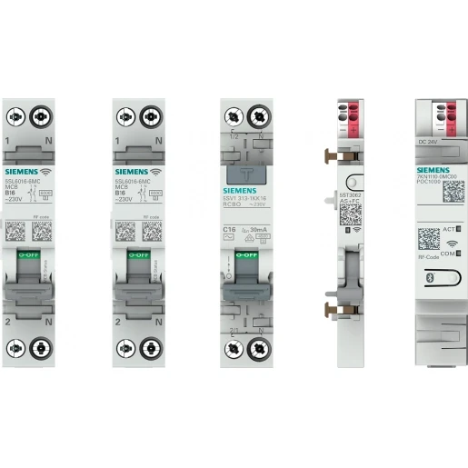 Siemens Bundel bestaande uit 1x 7KN1110-0MC00 plus 2x 5SL60166MC