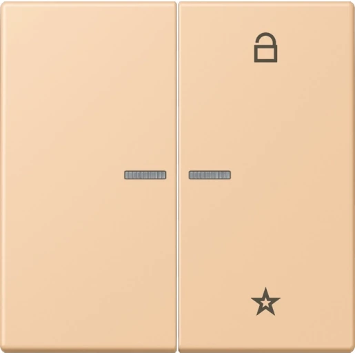 Jung LS range stuurafdekking universeel lc32122 2-voudig Mat FMLC1701237