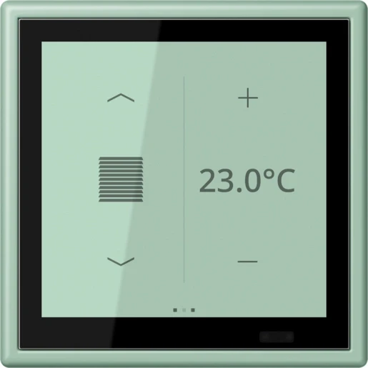 Jung LS range KNX Touch ruimtecontroller KNX LC459D1S217