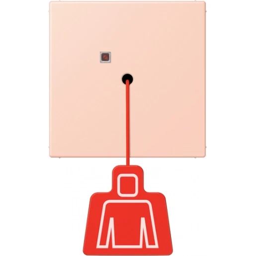 Jung LS range Miva trekimpulsgever LC32112 trekcontact 70x70mm IP20 NRSLC0834ZT234