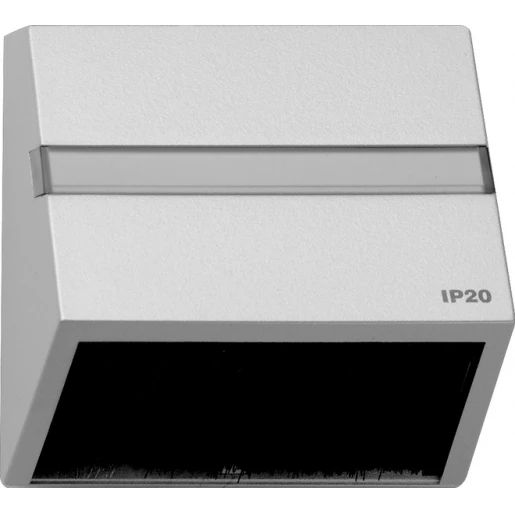 Gira TX_44 Kap opsteekbaar adapterraam aluminium Met label aluminium 068265