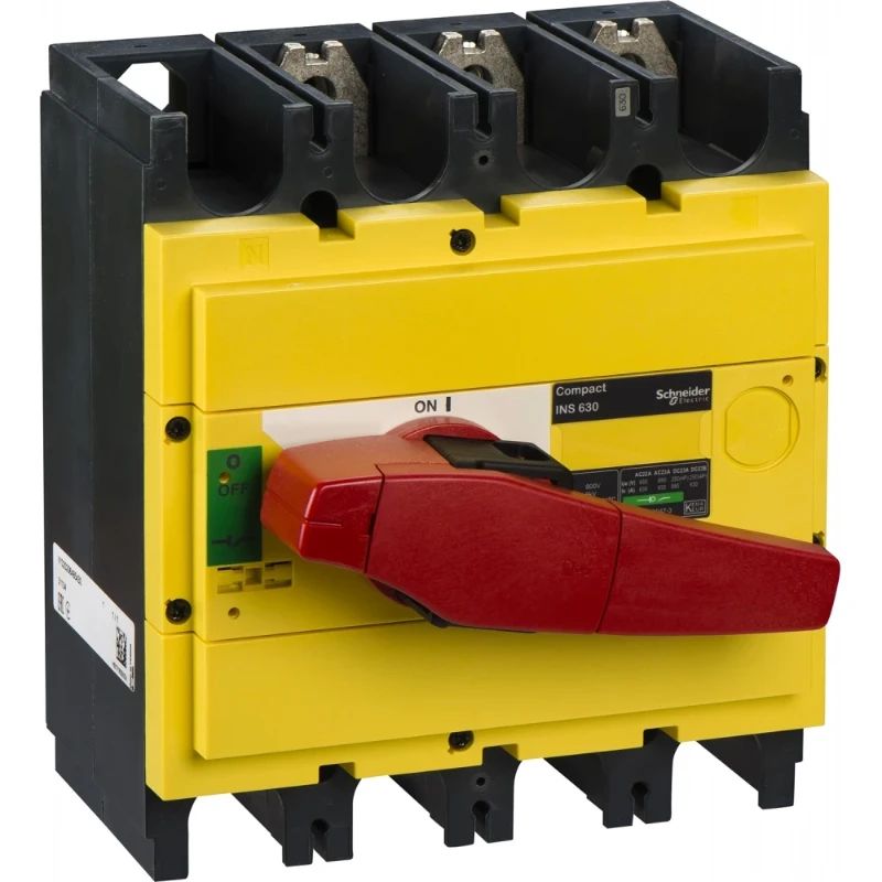 Schneider Electric COMPACT INS630 3P LASTSCH ROOD/GEEL