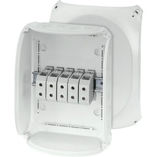 Hensel Kabeldoos IP66/67/69 BM7 16-50 mm² 5 polig Invoer M25/40/50 Grijs