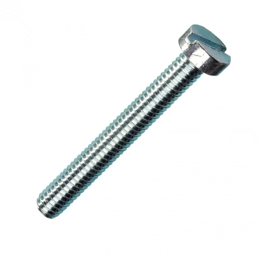 JMV metaalschroef M4 Cilinderkop Schroefgleuf zink 9400412