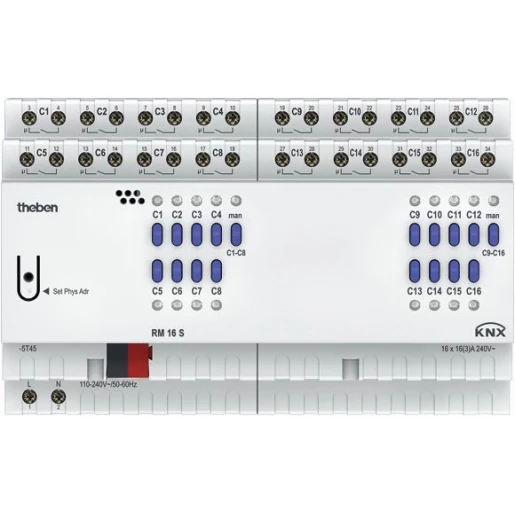 Theben SCHAKELACTOR 16 KANAALS FIX2 KNX