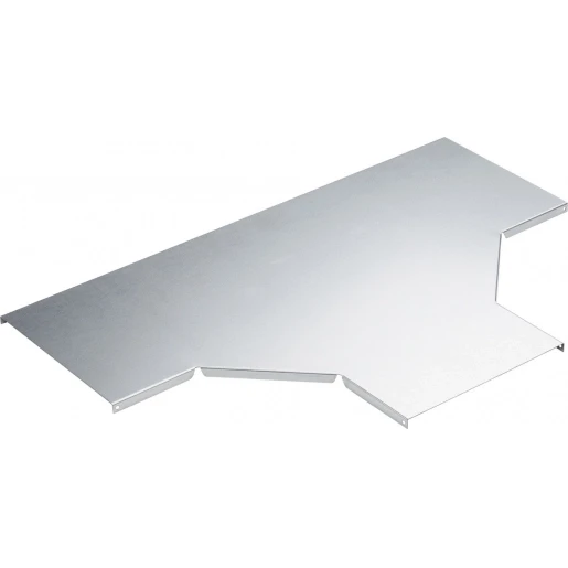 Stago KG281 deksel t-stuk vast (kabeldraagsysteem) 70mm Staal Dekselklem elektrolytisch verzinkt en gecoat wit RAL 9016 CSU0852109916
