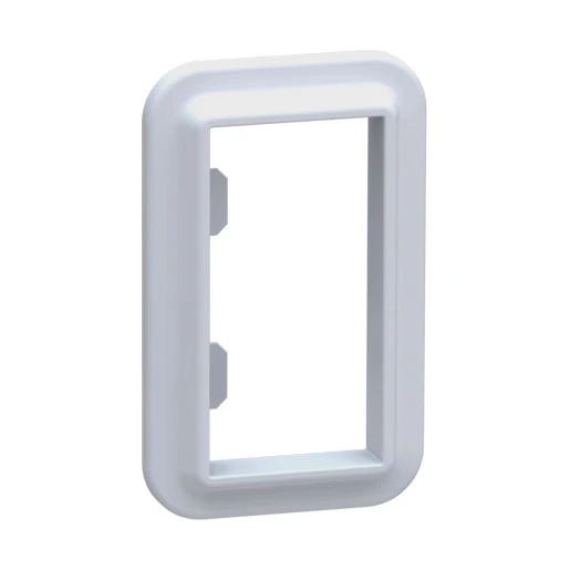 GGK afwerkrand wandgoot 130x60mm kunststof PVC zilver RAL 9006 18714G