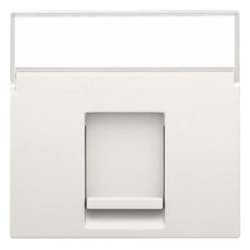 Niko Original / Intense centraalplaat data rj Modular-Jack Centraalplaat 1 connector Zonder label wit 101-65500