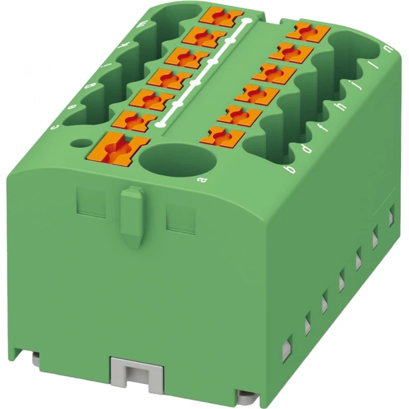 Phoenix Contact PTFIX Verbindingsrijgklem 0,14-4mm² eendr. 0,14-2,5mm² meerdr. Groen