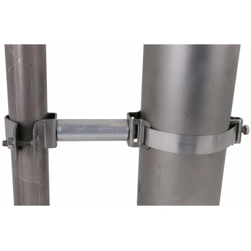 Dehn Fixing clamp w.spacer bar 95mm f.pipes d 40-50mm on sector antennas