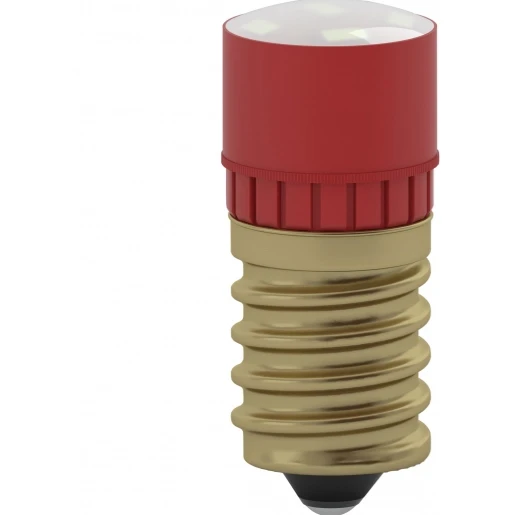 Merten Mureva E14 Led Verlichtingselement schakelmateriaal voor MUR34526 250V Rood MUR34556