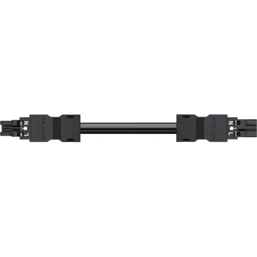 Wago SERIE 771 Patchkabel gebouwinstallatie 2p Contrastekker (female) Stekker 3000mm