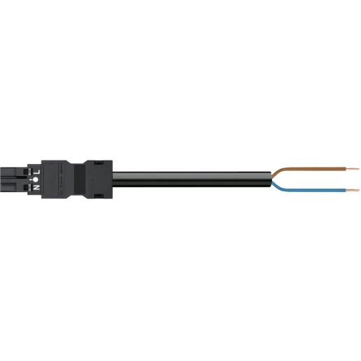 Wago SERIE 771 Patchkabel gebouwinstallatie 2p Stekker Vrij kabeluiteinde 8000mm