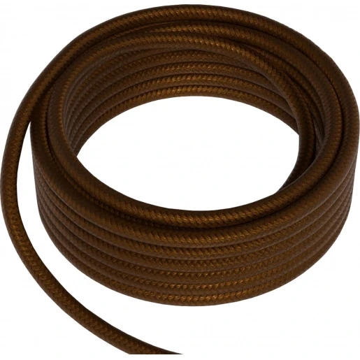 Calex Textile Cable 2x0.75mm2 3m Brown