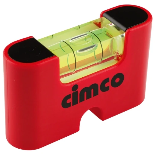 Cimco Waterpas ter uitlijning schakelaars en contactdozen 99mm 1 libellen 211555