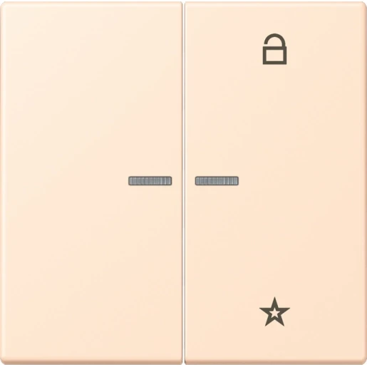 Jung LS range stuurafdekking universeel lc32123 2-voudig Mat FMLC1701238