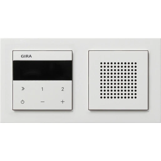 Gira E2 luidspreker inbouwradio ip inbouw wit 232029