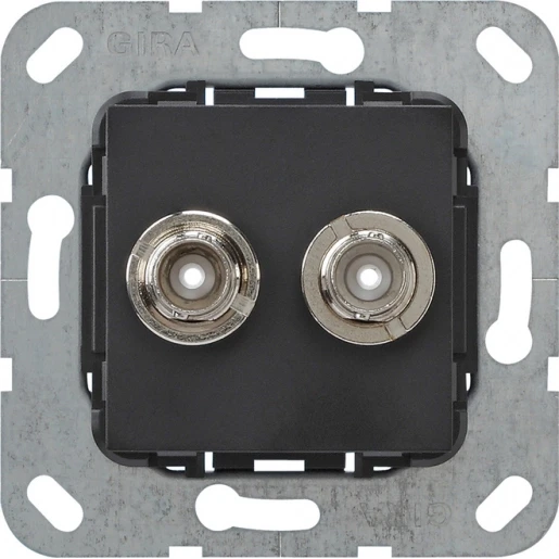Gira Non-Design crimpaansluiting BNC/TNC Basiselement Zonder label 563010