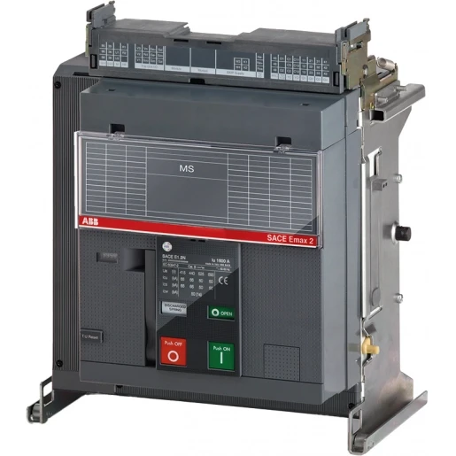 ABB Emax2 E1.2B/MS 4p WMP In=1600A lastschakelaar zonder beveiliging 4 pol
