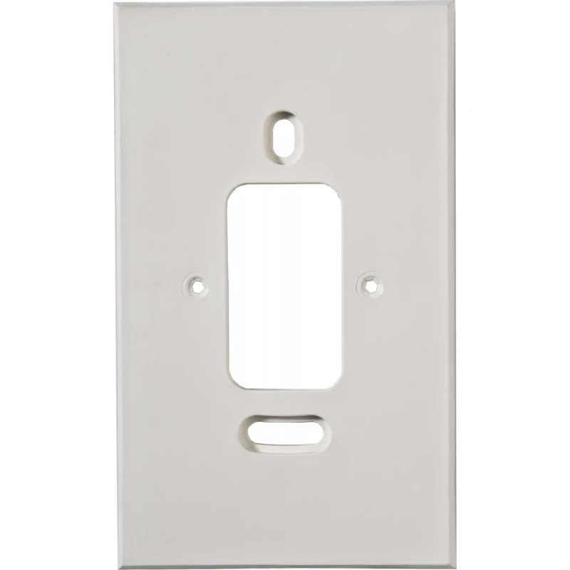 Martin Kaiser Montageplaat rechthoekig crème wit 2-voudig Horizontaal en verticaal Mat wit RAL 9010 827T/WS