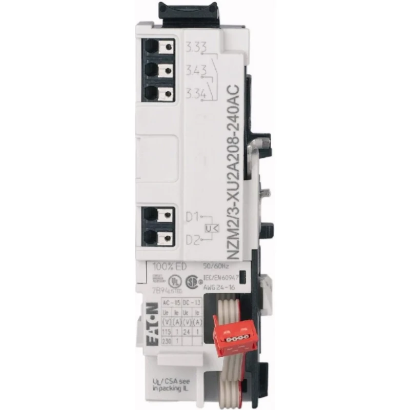 Eaton Onderspanningspoel NZM2/3 110-130V AC 2 config uitgangen
