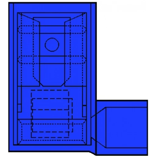 Klemko vlakstifth 2,5mm2 blauw