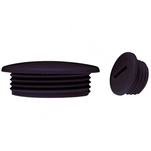 Wiska Blindstop kunststof draad m16x1,5 zwart glasvezelversterkt