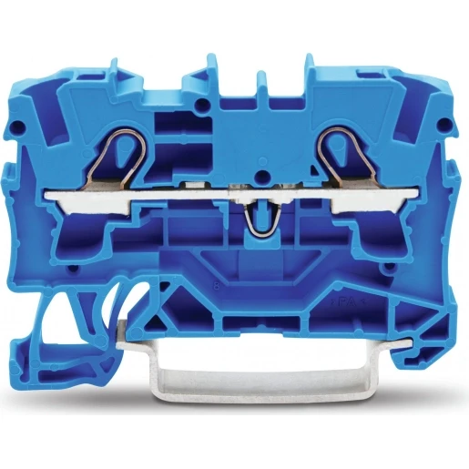 Wago Serie 2004 Verbindingsrijgklem 1,6mm² eendr. 0,5-4mm² meerdr. Blauw