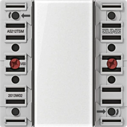 Jung AS/A range tastsensor ac/dc 2-voudig a(s)500 inbouw Wip A5212TSM