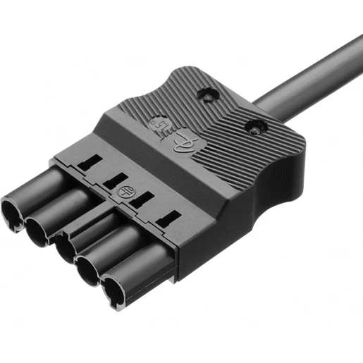 Adels Patchkabel gebouwinstallatie 5p Stekker Vrij kabeluiteinde 1000mm