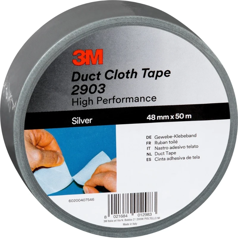 3M scotch duct cloth tape 2903 silver 48mmx50m