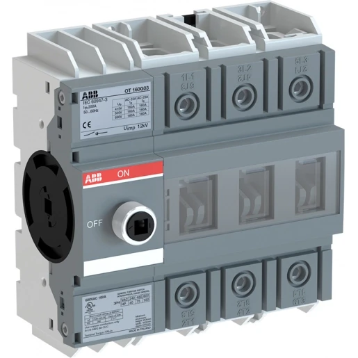 ABB OT-serie Lastscheider IP2X 4p 160A