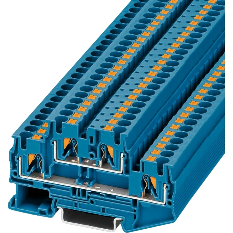 Phoenix Contact PTTB Verbindingsrijgklem 0,2-4mm² eendr. 0,2-4mm² meerdr. Blauw