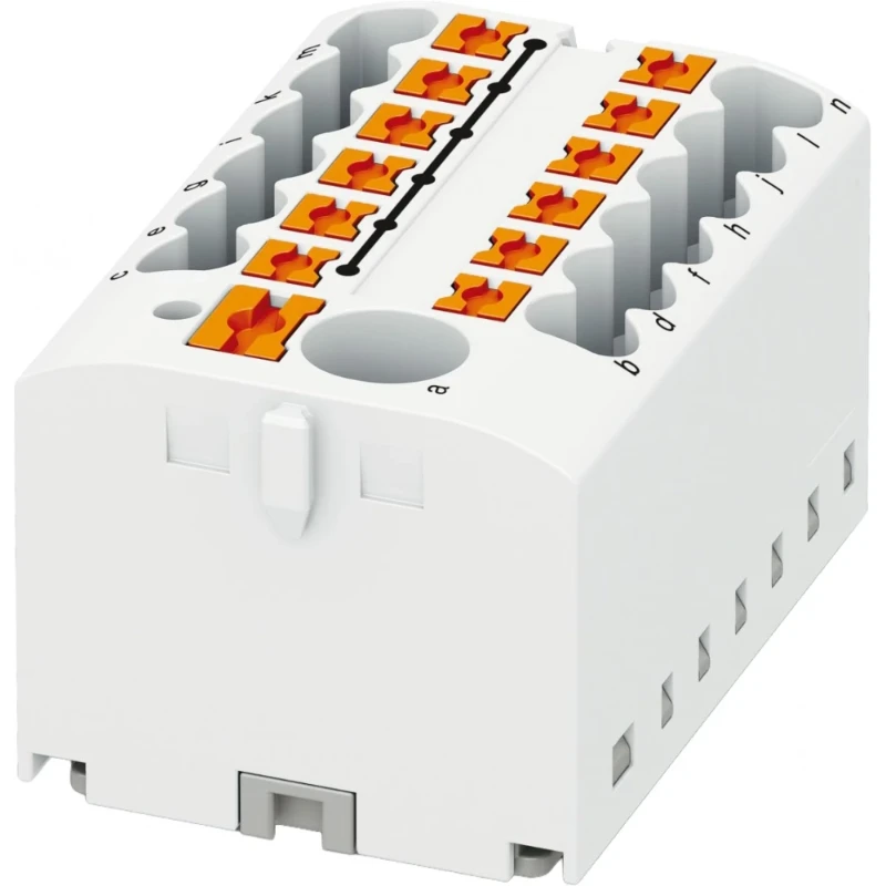 Phoenix Contact PTFIX Verbindingsrijgklem 0,14-4mm² eendr. 0,14-2,5mm² meerdr. Wit