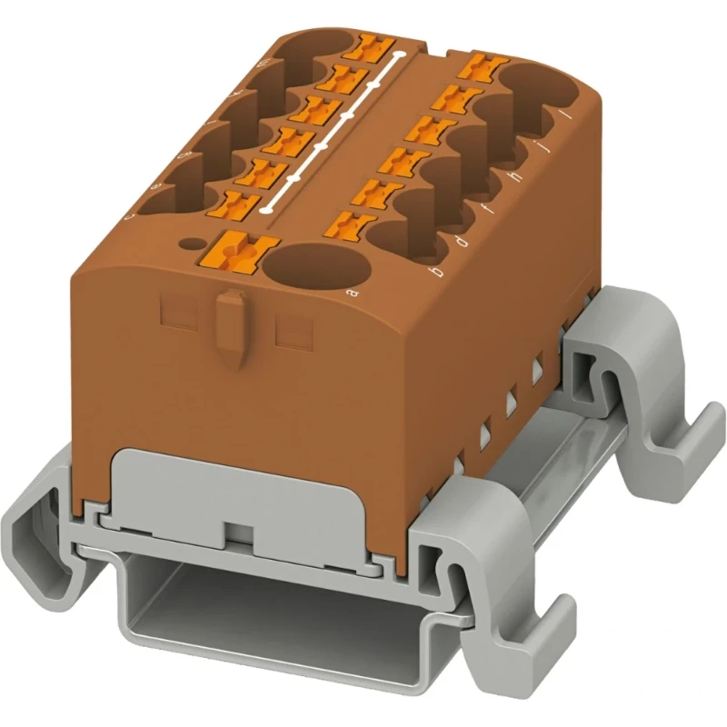 Phoenix Contact PTFIX Verbindingsrijgklem 0,2-6mm² eendr. Bruin