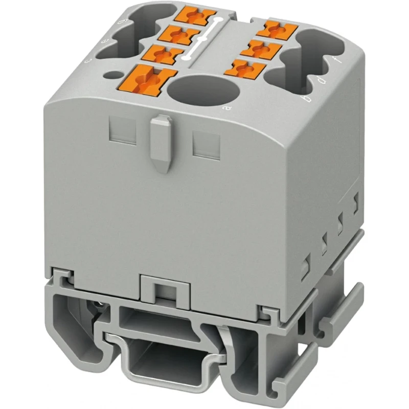 Phoenix Contact PTFIX Verbindingsrijgklem 0,14-4mm² eendr. 0,14-2,5mm² meerdr. Grijs