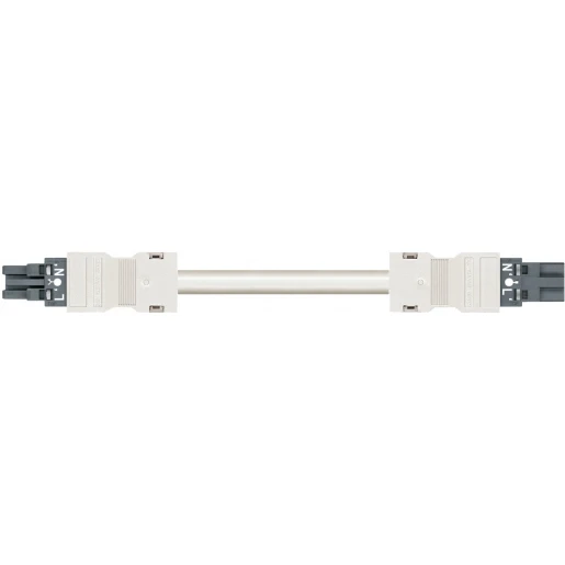 Wago SERIE 771 Patchkabel gebouwinstallatie 2p Contrastekker (female) Stekker 3000mm
