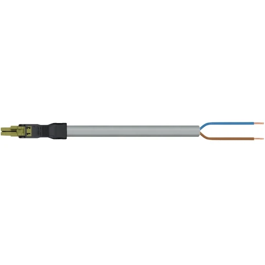 Wago SERIE 891 Patchkabel gebouwinstallatie 2p Contrastekker (female) Vrij kabeluiteinde 8000mm
