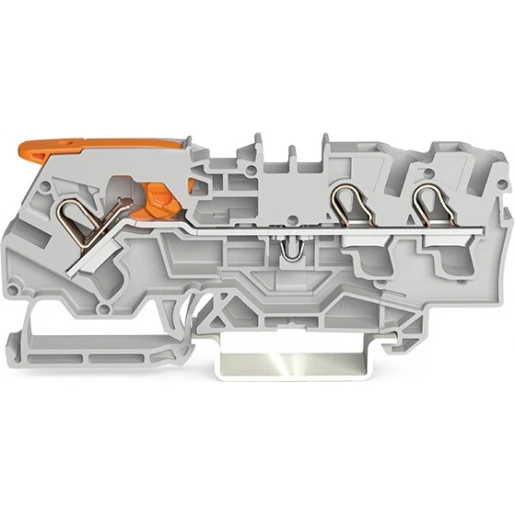 Wago SERIE 2104 Verbindingsrijgklem 1,6mm² eendr. 0,5-4mm² meerdr. Grijs