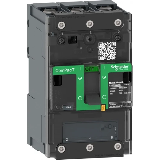 Schneider Electric SWITCH NSXM160NA AC 3P 160A BUSBAR