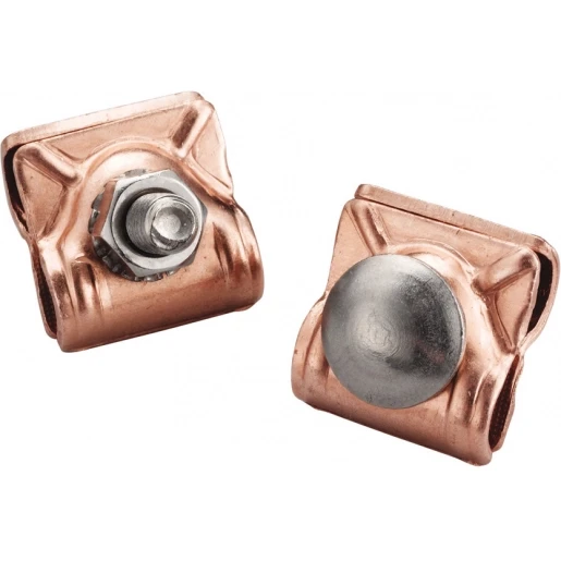 nVent Erico Cross Round Connector Copper