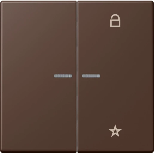 Jung LS range stuurafdekking universeel lc32130 2-voudig Mat FMLC1701239